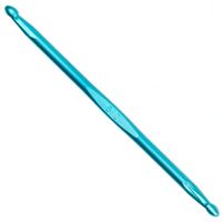 Agulha para Crochê Tunisiano Ponta Dupla Niquelada Prym 15cm 6,0mm