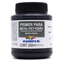 Primer para Metal Colorido Corfix - 250ml 321 preto