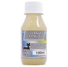 Verniz Fosco Incolor Gato Preto - 100ml