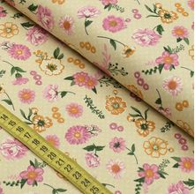 Tecido Estampado para Patchwork - Coleção Floral 2710 (0,50x1,40)