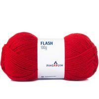 Lã Flash Pingouin 100g - 2 9349 groselha
