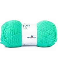 Lã Flash Pingouin 100g - 2 1662 - acqua