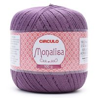 Linha Monalisa 100g - Cores 2024 6023 dália-lilás