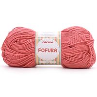 Fio Fofura Baby & Kids Círculo 100g - Cores 2024 4004 coral vivo