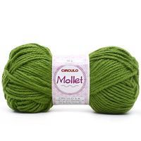 Lã Mollet 40g - Cores 2024 5329 acelga