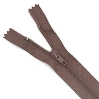 Zíper de Nylon Fixo - 20 cm 206 canela