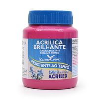 Tinta Acrílica Brilhante Acrilex 250ml 542 - rosa escuro