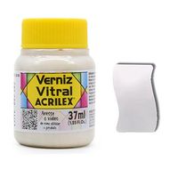 Verniz Vitral Acrilex 37ml 592 - base madrepérola