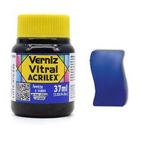 Verniz Vitral Acrilex 37ml 502 - azul cobalto