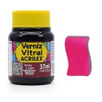 Verniz Vitral Acrilex 37ml 509 - vermelho carmim