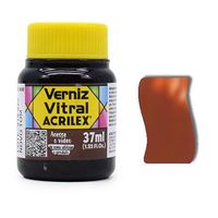 Verniz Vitral Acrilex 37ml 531 - marrom