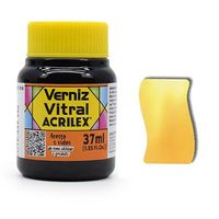 Verniz Vitral Acrilex 37ml 536 - amarelo cádmo