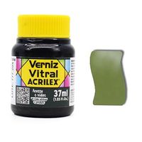 Verniz Vitral Acrilex 37ml 545 - verde oliva