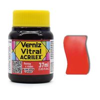 Verniz Vitral Acrilex 37ml 586 - coral