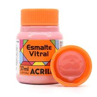 Esmalte Vitral Acrilex 37ml 537 - rosa