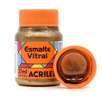 Esmalte Vitral Acrilex 37ml 548 - ouro velho