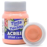 Tinta para Tecido Acrilex Fosca 37ml - Cores 2017 631 - papaya