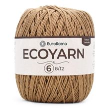 Barbante EuroRoma Ecoyarn nº06 422g - Algodão Naturalmente Colorido