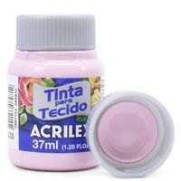 Tinta para Tecido Acrilex Fosca 37ml - Cores 2017 633 - lilás seco