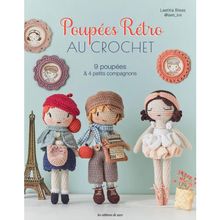 Livro Poupées Rétro Au Crochet (Bonecas De Crochê Retrô)