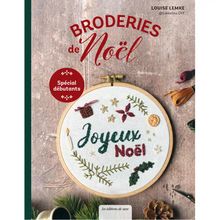 Livro Broderies de Noël - Joyeux Noël (Bordado de Natal - Feliz Natal)