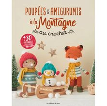 Livro Poupées Et Amigurumis à La Montagne (Bonecos e Amigurumis nas Montanhas)