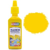 Tinta Nankin Acrilex 20ml 505 - amarelo ouro