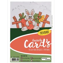 Régua Grande Cards Apliques e Pinturas - Coelho Zequinha 301