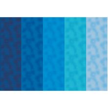 Tecido Tricoline Basics For All - Faixas de Poá Azul (0,50x1,50)