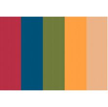 Tecido Tricoline Basics For All - Faixas de Textura Coloridos (0,50x1,50)