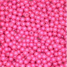 Pérola 6mm com Furo Rosa Quartzo - 250g