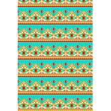 Tecido Estampado para Patchwork - África : Geométrico Azul (0,50x1,40)