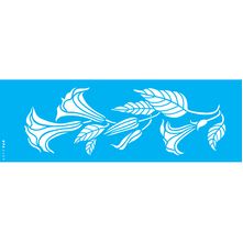Stencil Opa 10 X 30 cm - Flores Trombeta de Anjo - 3489