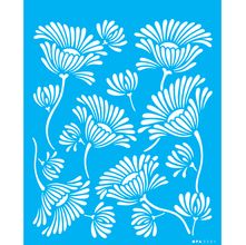 Stencil Opa 20 x 25 cm - Estamparia Flores Gérberas - 3501