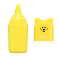 Caneta Marca Texto CIS Fun Mini Amarelo
