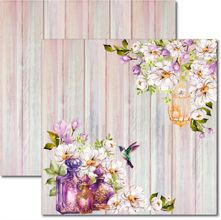 Papel para Scrapbook Sandra Família Arte Fácil Lavanda 2 - SC-856