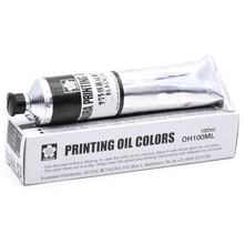 Tinta Óleo para Xilogravura Sakura 100ml - Preta