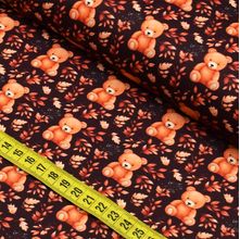 Tecido Estampado Para Patchwork - Ursinhos De Outono 2 (0,50x1,50)