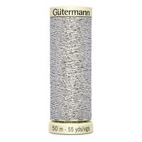 Linha Gutermann Creativ Metalic 50m 41 - prata