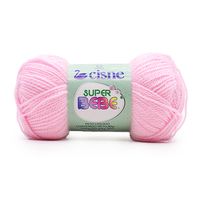 Fio Cisne Super Bebê 40g  4004 rosa bebê