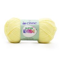 Fio Cisne Super Bebê 40g  1005 amarelo bebê