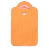 Base de Apoio para Furar PinUp Pequena 13,5cm
 Laranja