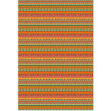 Tecido Estampado para Patchwork - África : Faixas Geométricas (0,50x1,40)