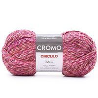 Fio Cromo Círculo 100g 9730 rouge