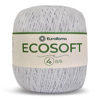 Barbante Ecosoft EuroRoma N°04 300g 200 branco