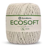 Barbante Ecosoft EuroRoma N°04 300g 300 caqui