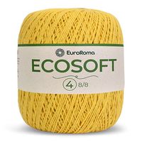 Barbante Ecosoft EuroRoma N°04 300g 450 ouro