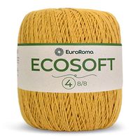 Barbante Ecosoft EuroRoma N°04 300g 470 mostarda