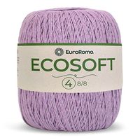 Barbante Ecosoft EuroRoma N°04 300g 600 lilás claro