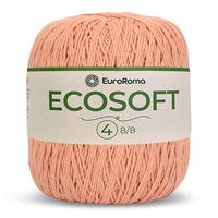 Barbante Ecosoft EuroRoma N°04 300g 700 salmão